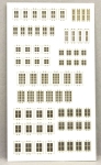 Die Modellbahnwerkstatt 6411 - N - Fenstersatz, weiß - Set 1